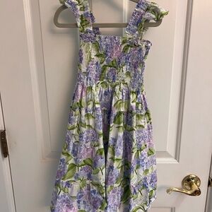 Hill House Lavender and Lime Kids Dress